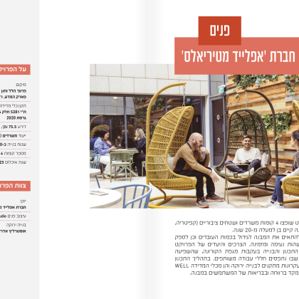 פרוייקטים מעוררי השראה – חוברת בניה ירוקה 2024